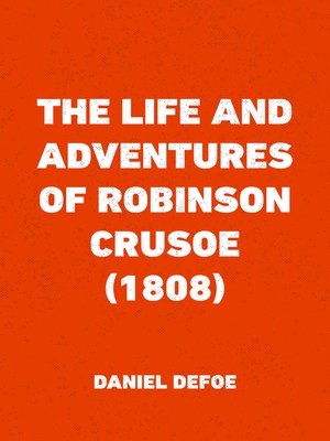 cover image of The Life and Adventures of Robinson Crusoe (1808)